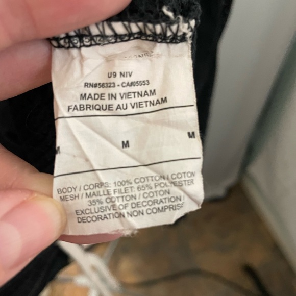 Nike Athletic Sportswear Women's Black Mesh Loose Fit Jacket Size - Medium - Picture 6 of 11